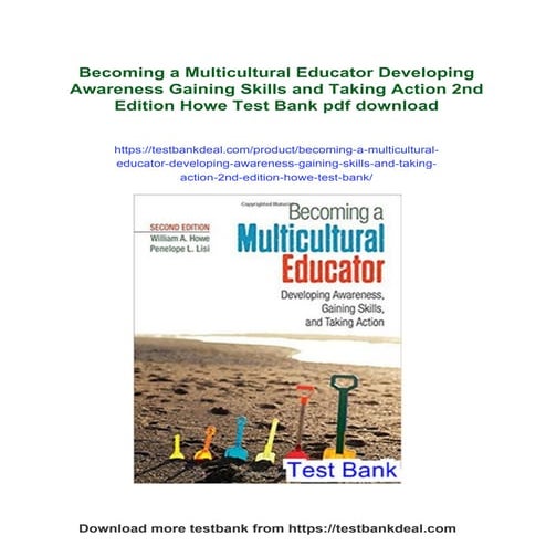 Becoming a Multicultural Educator Developing Awareness Gaining Skills ...