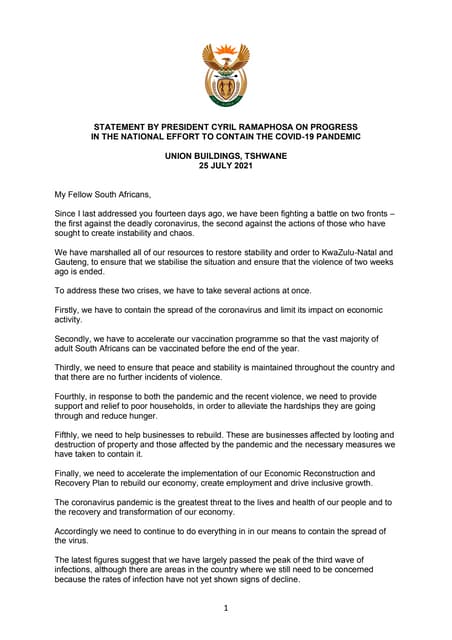 Signed letter to presidency 050821 | PDF