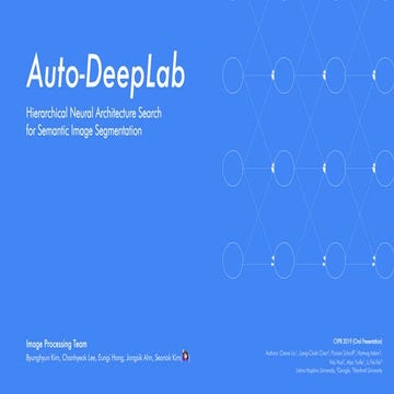 DNR - Auto deep lab paper review ppt