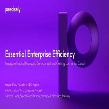 Essential Enterprise Efficiency: Navigate Hosted Managed Services Without Get...
