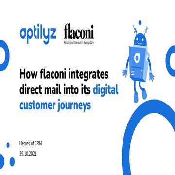 Marit Quaatz / Julia Vockeroth: How flaconi Integrates Direct Mail into Its Digital Customer Journeys