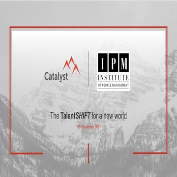 TalentSHIFT for a New World