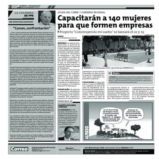 Correo Sur - Noviembre 2011