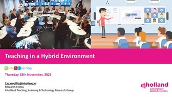 Teaching in a Hybrid Virtual Classroom
