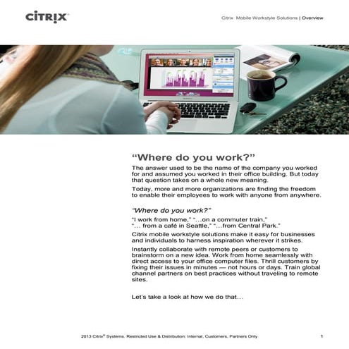 2113   osd portfolio, solutions overview