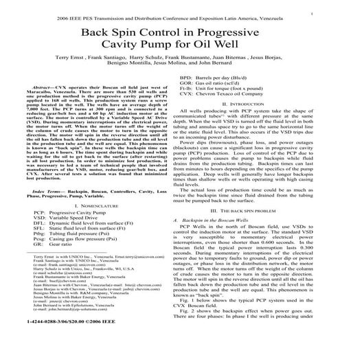 Back Spin Control in Progressive | PDF