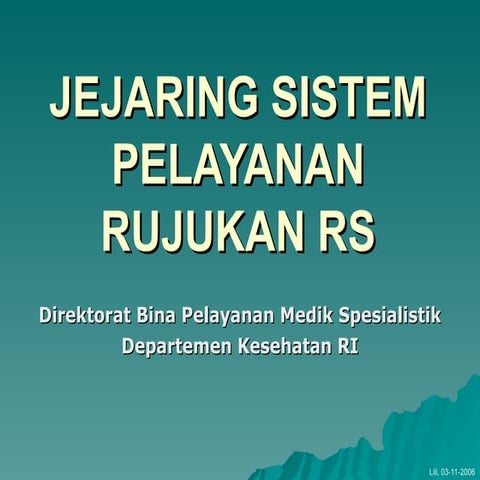 Sistem rujukan | PPTX