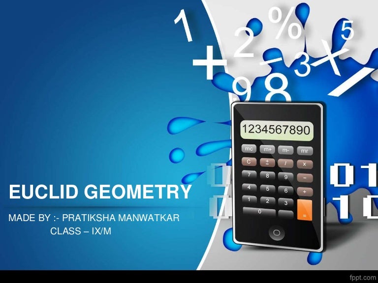 euclid geometry ppt