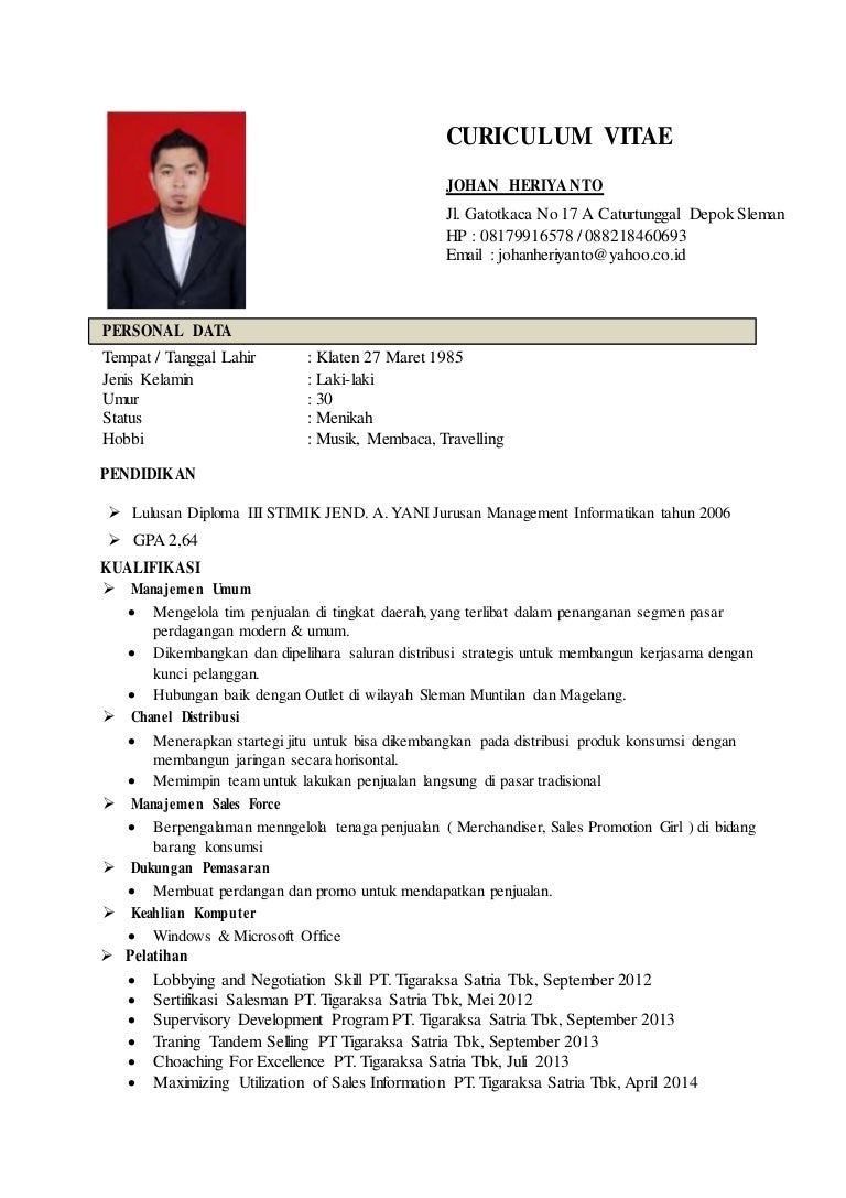 CV Terbaru