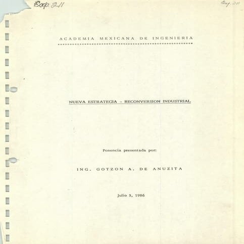 Nueva estrategia - reconversión industrial