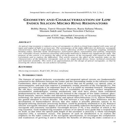 Role of geometry of split ring resonators in magnetic | PDF
