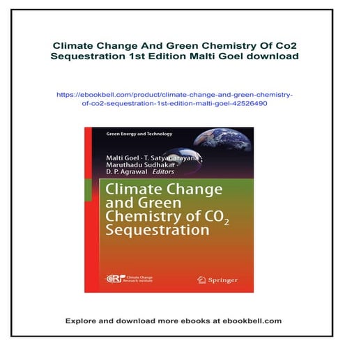 Role Of Chemistry in Climate Change.pptx