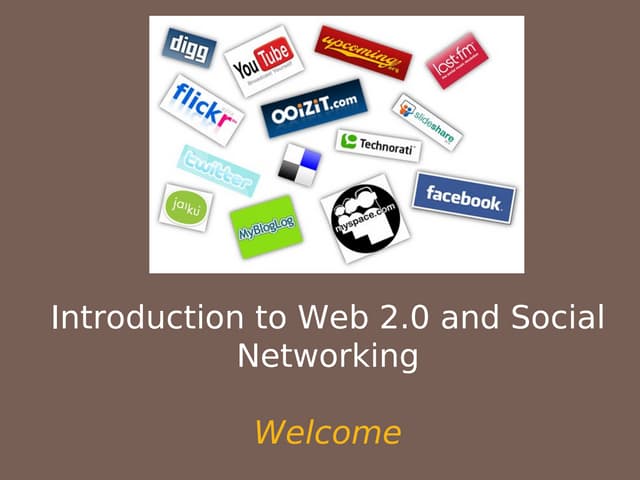 Web 2 0 And Social Networking