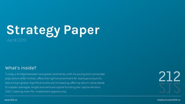 Technology Investment Opportunity in Turkey