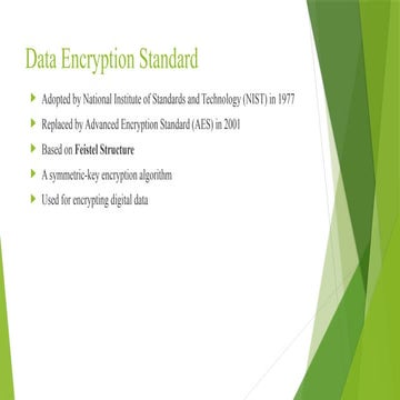 Data Encnryption Standard and Advanced Encryption Standard.pptx