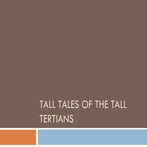 Tall Tertians: 9ths and 13ths