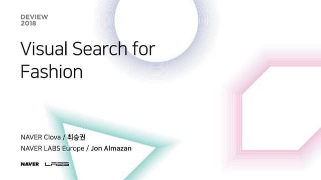 [213] Fashion Visual Search