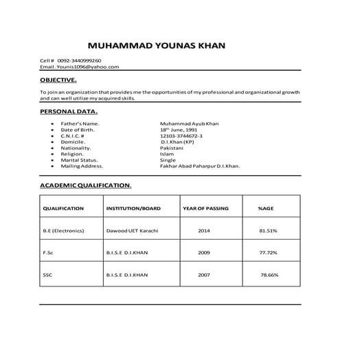 NASIR CV new | DOCX