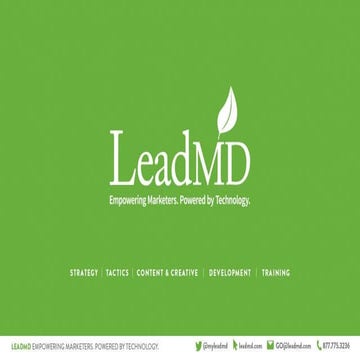 Crafting Data Driven Buyer Personas