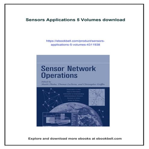 Download full ebook of Sensors Applications 5 Volumes instant download ...