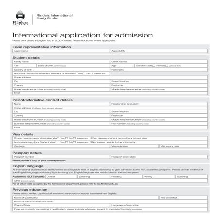 Application form | PDF