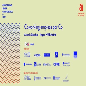 Coworking empieza por co_Antonio Gonzalez_Impact Hub Madrid