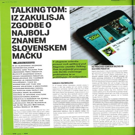 Talking Tom: Iz zakulisja zgodbe o najbolj znanem slovenskem mačku_Marketing ...