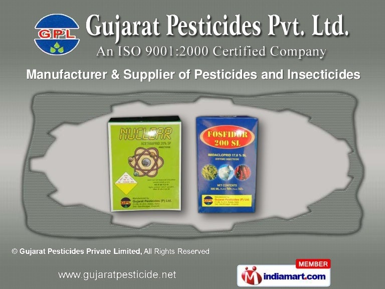 Gujarat Pesticides Gujarat India