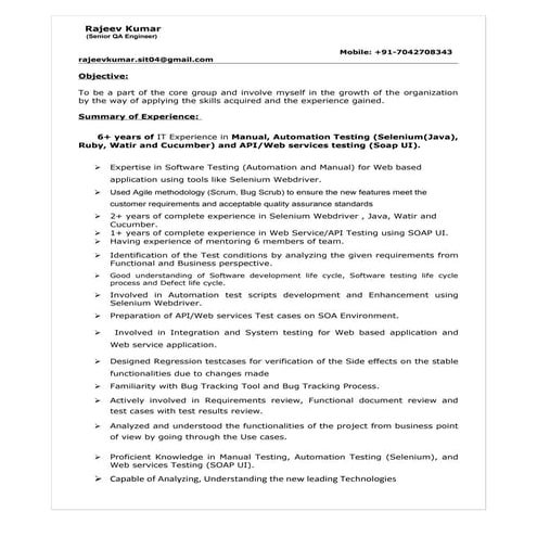 Rajeev_B.E_Software_Testing_6Years