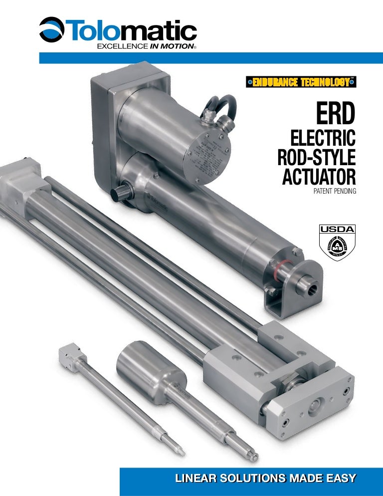 ERD Low Cost Electric Actuators / Electric Cylinders
