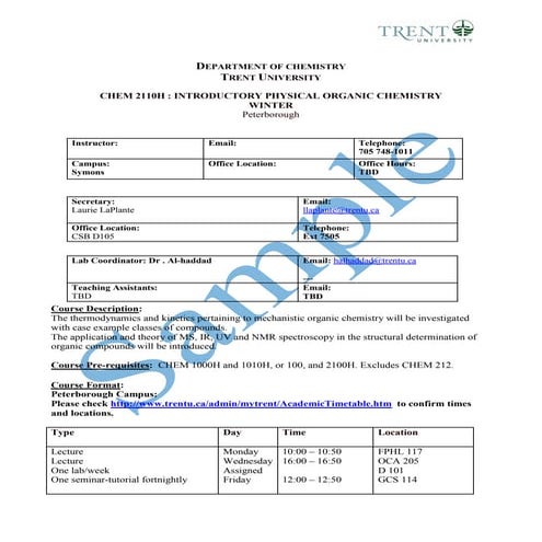 CHEM2110OutlineSample