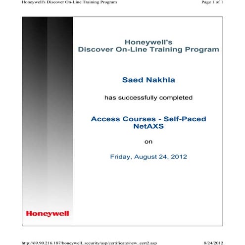 NetAXS | PDF
