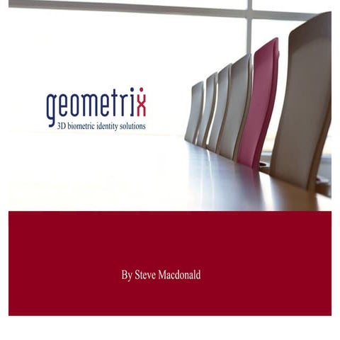 Geometrix FaceVision Presentation