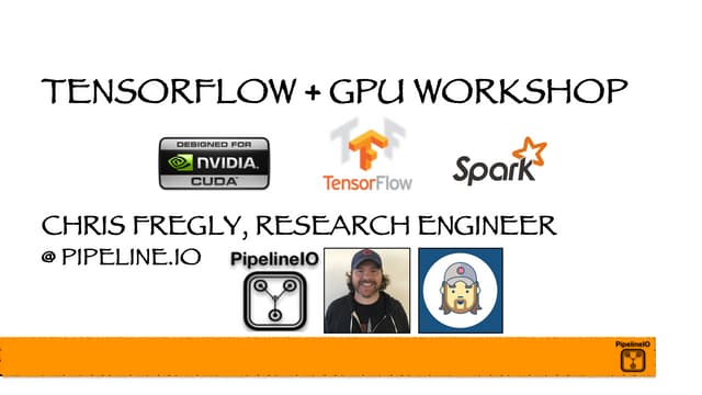 Optimizing, profiling and deploying high performance Spark ML and TensorFlow ...