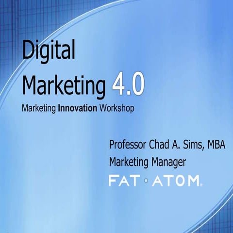 Digital Marketing 4.0