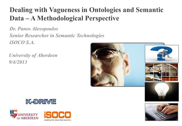 Vagueness in Semantic Information Management