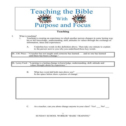 Basic Training Teacher Doc