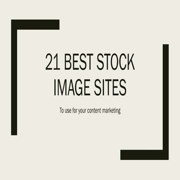 21 best stock image sites for your content marketing