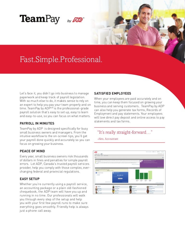 TeamPay by ADP brochure EN