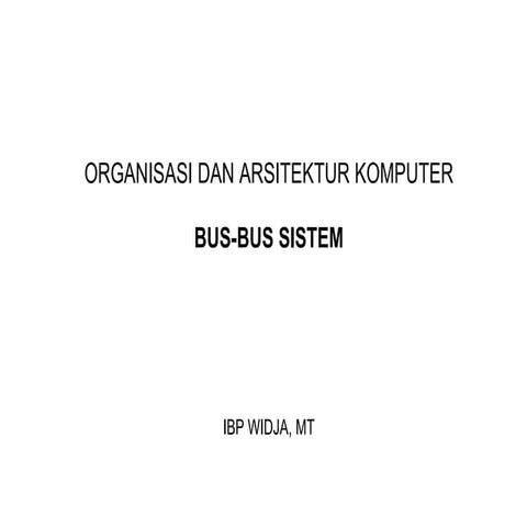 2 1 bussistem