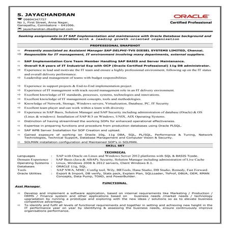 Jayachandran_Resume