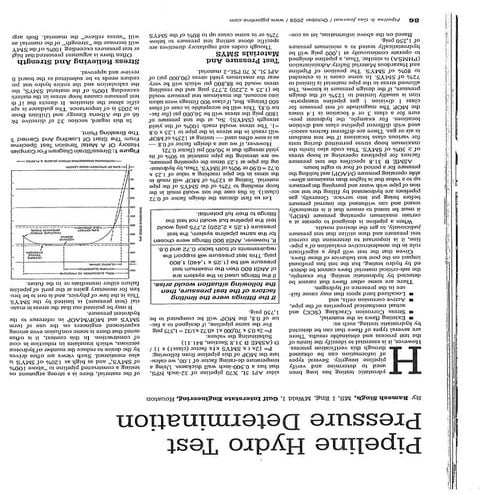 Hydro Test Pressure Determination Pdf