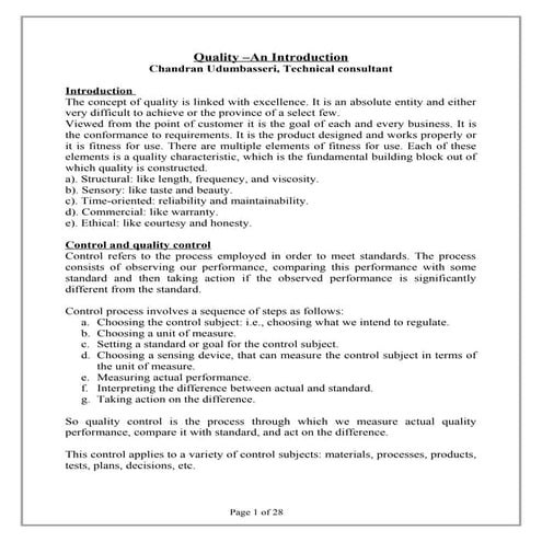 Quality - An Introduction-170715