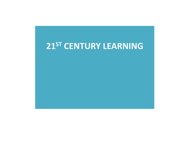 21st Century Learning