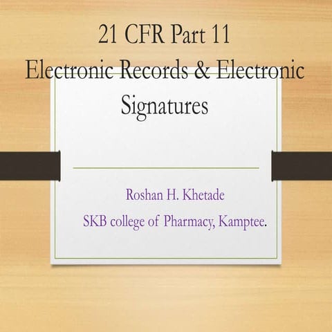 21 cfr part 11