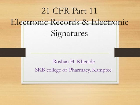 Computerized system validation | PPTX | Pharmaceutical Industry ...