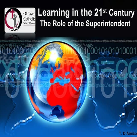 Superintendents and the Role of Technology