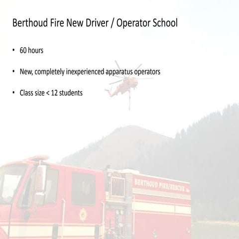 The Anatomy of a Fire Truck | PDF