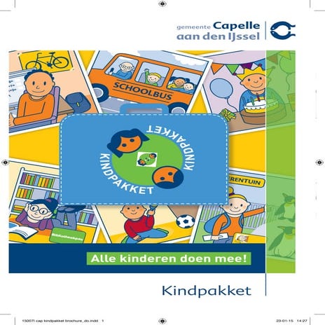 Kindpakket brochure gem Capelle