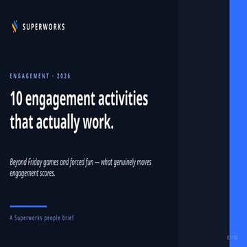 Top Employee Engagement Activities for Indian Teams in 2026 | PPTX